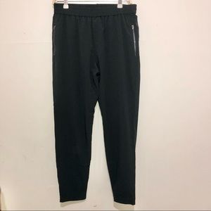 LOLË Black lined active wear,hiking, outdoor pants Size:medium